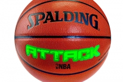 Balón Spalding Attack Composite Naranja - Attack basquet #7