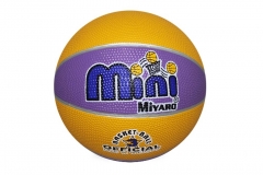 Balos Basquet Mini #3 Amarillo/Morado