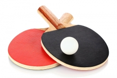 Raquetas pin-pong
