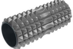 Rodillo para masaje gris