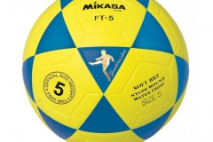 BALÓN MIKASA #5 AMARILLO CON AZUL