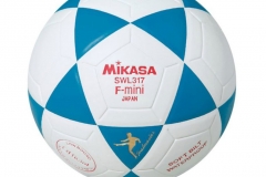 BALÓN MIKASA #5  AZUL/BLANCO